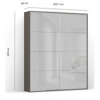 DRESSING LEX 201-240-45 D GRI/JSZ